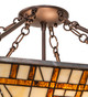 Sonoma Three Light Semi-Flushmount (260940)