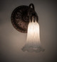 White One Light Wall Sconce (261101)