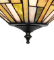 Delta Three Light Semi-Flushmount (261490)