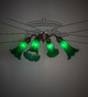 Green Four Light Fan Light (261504)