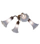 Gray Four Light Fan Light (261510)