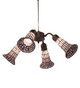 Stained Glass Pond Lily Four Light Fan Light (261517)