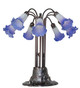 Blue/White Ten Light Table Lamp (261674)