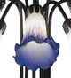 Blue/White Ten Light Table Lamp (261674)