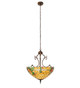 Duffner & Kimberly Hollyhock Three Light Pendant (262088)