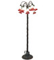 Pink/White 12 Light Floor Lamp (262109)