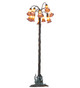 Amber/Purple 12 Light Floor Lamp (262118)