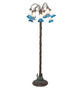 Pink/Blue 12 Light Floor Lamp (262119)