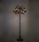 Stained Glass Pond Lily 12 Light Floor Lamp (262130)