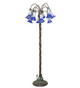 Blue/White 12 Light Floor Lamp (262131)