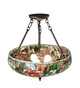 Tiffany Peony Three Light Semi-Flushmount (262137)