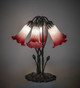 Pink/White Five Light Table Lamp (262217)