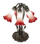 Pink/White Five Light Table Lamp (262217)
