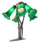 Green Five Light Table Lamp (262219)