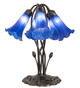 Blue Five Light Table Lamp (262221)