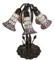 Stained Glass Pond Lily Five Light Table Lamp (262232)