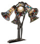 Stained Glass Pond Lily Five Light Table Lamp (262234)