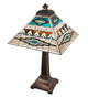 Valencia Mission Two Light Table Lamp (263186)