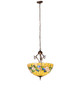 Tiffany Pansy Three Light Pendant (263189)