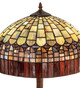 Tiffany Candice Two Light Table Lamp (26322)