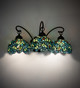 Nightfall Wisteria Three Light Wall Sconce (263236)