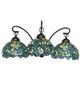Nightfall Wisteria Three Light Wall Sconce (263236)