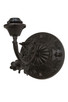 Tiffany Cabbage Rose Two Light Wall Sconce (263351)