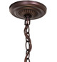 Tiffany Rosebush Six Light Pendant (263401)