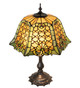 Duffner & Kimberly Shell & Diamond Two Light Table Lamp (264857)