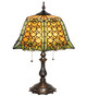 Duffner & Kimberly Shell & Diamond Two Light Table Lamp (264857)