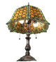 Duffner & Kimberly Shell & Diamond Two Light Table Lamp (264857)