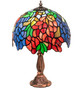 Meyda Tiffany - 26587 - One Light Accent Lamp - Tiffany Laburnum - Mahogany Bronze