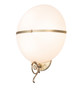 Meyda Tiffany - 280814 - Three Light Wall Sconce - Toccata - Brushed Brass