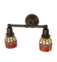 Tiffany Candice Two Light Wall Sconce (287419)