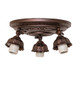 Victorian Three Light Semi-Flush Mount Hardware (293391)