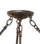 Classic Three Light Semi-Flush Mount Hardware (293734)