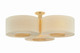 Mitzi - H1153609-AGB - Nine Light Flush Mount - Miller - Aged Brass