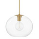 Mitzi - H270701XL-AGB - One Light Pendant - Margot - Aged Brass