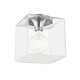 Mitzi - H284501SQL-PN - One Light Flush Mount - Grace - Polished Nickel