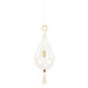 Mitzi - H411701S-AGB - One Light Pendant - Tessa - Aged Brass
