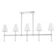 Mitzi - H630905-PN - Five Light Linear - Janelle - Polished Nickel