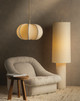 Sam One Light Floor Lamp (HL1148401-AGB)