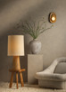 Jones One Light Table Lamp (HL1154201-AGB)