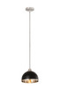 Landry One Light Pendant (1004P10-MB-BN)
