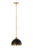 Landry One Light Pendant (1004P10-MB-RB)