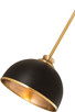 Landry One Light Pendant (1004P10-MB-RB)