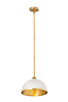 Landry One Light Pendant (1004P14-MW-RB)