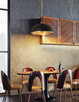 Landry One Light Pendant (1004P20-MB-RB)