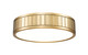 Z-Lite - 1005F12-MGLD-LED - LED Flush Mount - Madison - Modern Gold