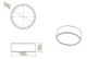 Coronado LED Flush Mount (1017F12-BRZ-LED)